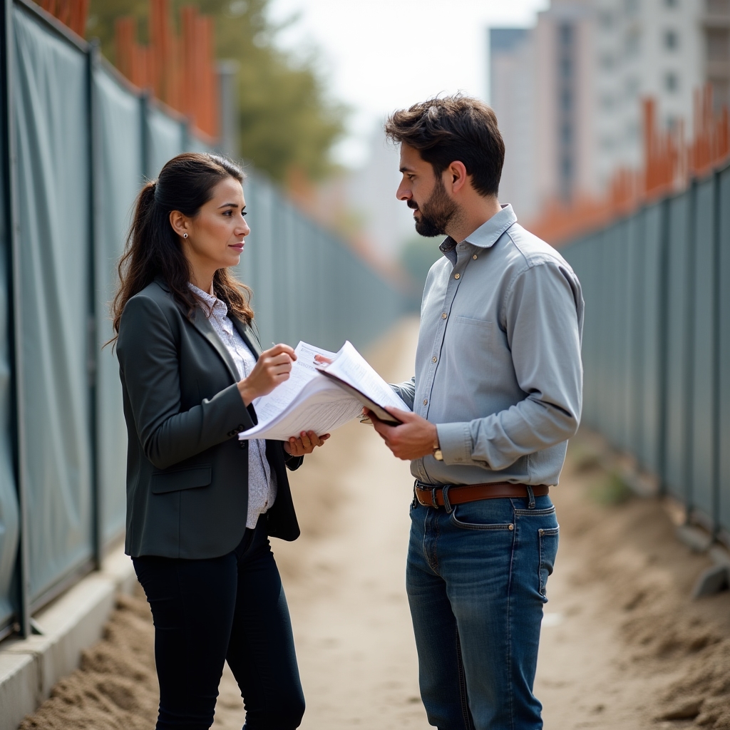 Monetra Pro team conducting field visit at project site